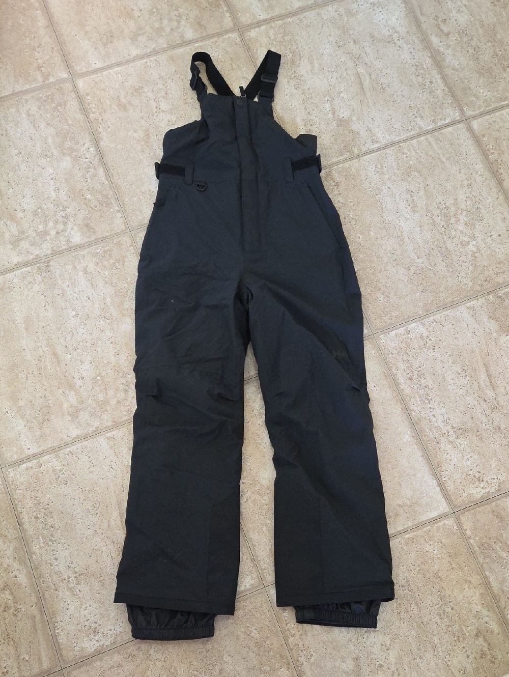 REI Black Kids Snow Bib Pants